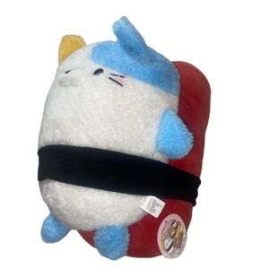 Takashoji Cat Sushi Plush 12” Stuffed Animal Kawaii NWT